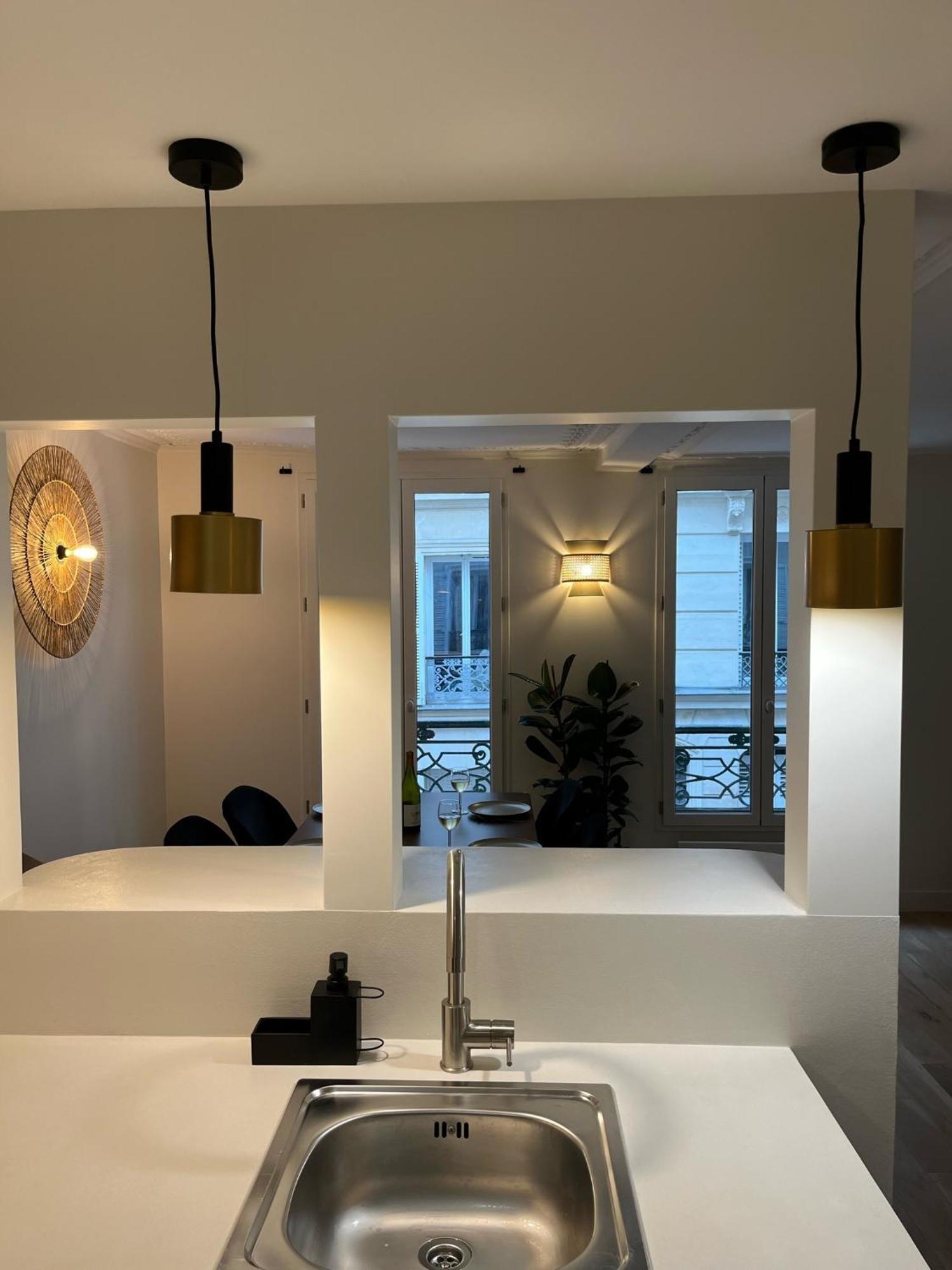 Appartement D'Architecte Au Coeur De Paris 9 Esterno foto